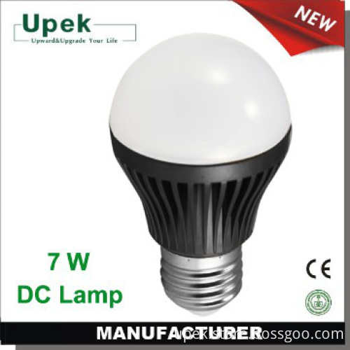 7w LED 12v dc led light bulb for solar system home system